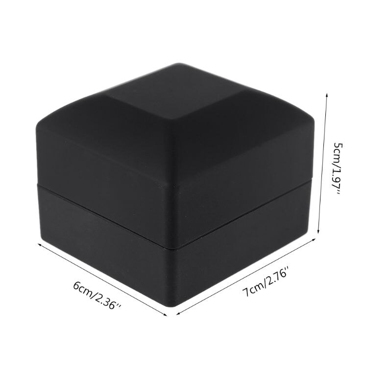 Prisme kombinere kube 6 sider optisk rgb glass len firkantet prisme med lysboks