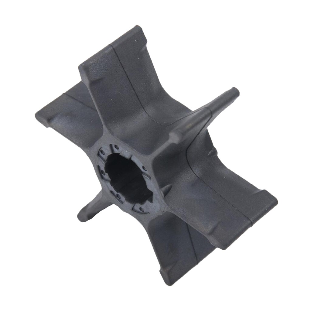 2x Black Rubber Water Pump Impeller Marine Impeller Outboard Motor Impeller