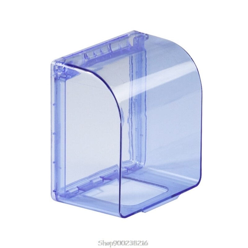 86 Type Bathroom Water Heater Wall Socket Splash-proof Waterproof Box Heightened Leakage Protection Boxes D24 20: light blue