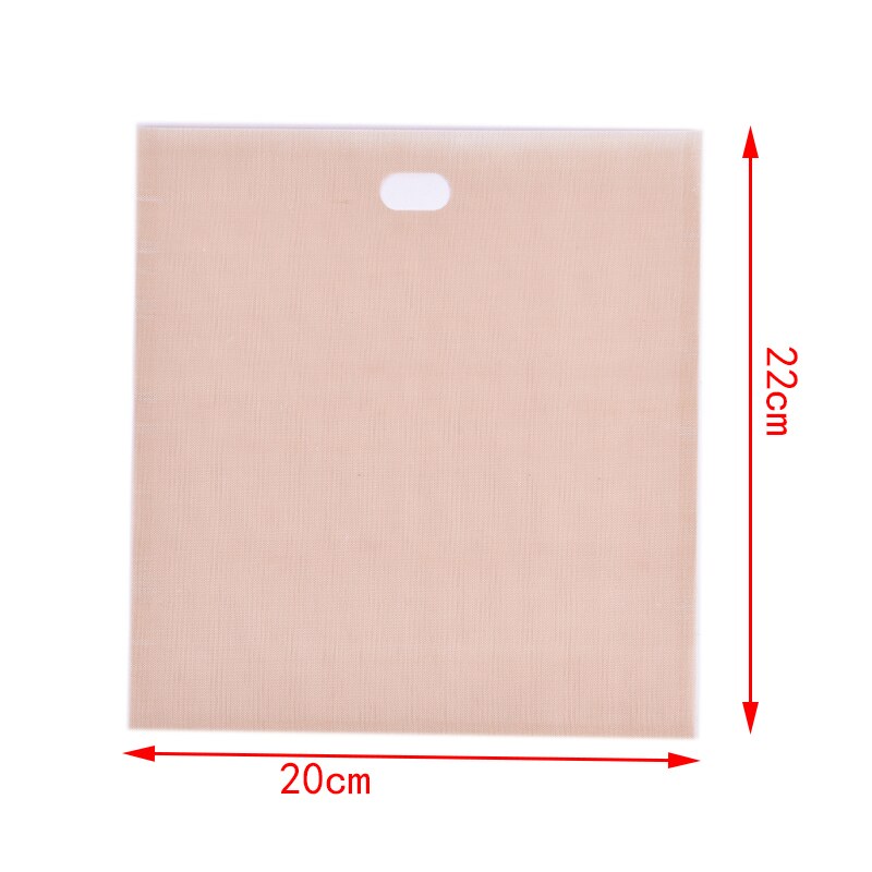 Toaster Bags For Grilled Cheese Sandwiches Made Easy Reusable Non-stick Baked Toast Bread Bag 2pcs: D