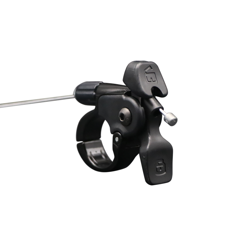 Fiets Vork Afstandsbediening Hendel Schakelaar Met Kabel Aluminium Lockout Knop Mtb Voorvork Draad Controller Schakelaar