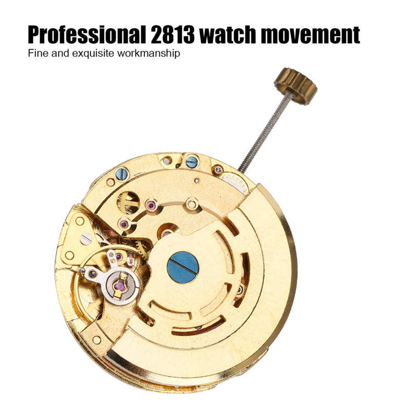 2813 Horloge Beweging Set Automatische Mechanische Horloge Beweging Vervanging Accessoire Goud Horlogemaker Horloge Deel Reparatie Tool