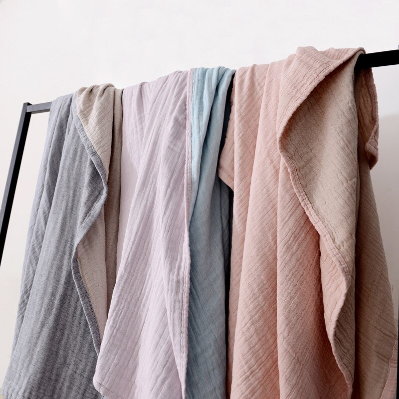 Garza di cotone Mussola Coperte E plaid Coperta per Letto Da Letto in Cotone Copertura Divano proprietà aria Condizionata Copriletto per I Bambini Adulti