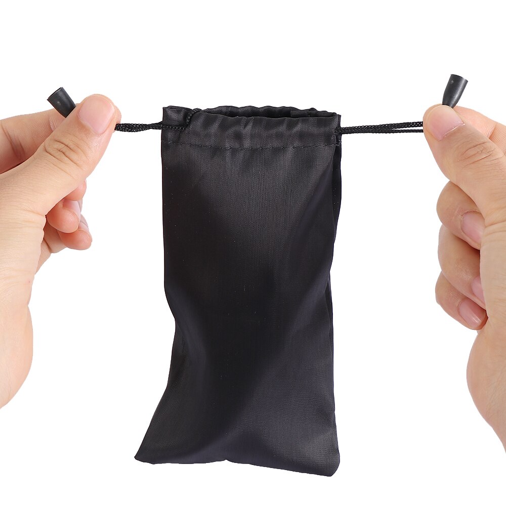 Portable Sunglasses Reading Glasses Carry Bag Hard Zipper Box Travel Pack Pouch Case: Black Bag