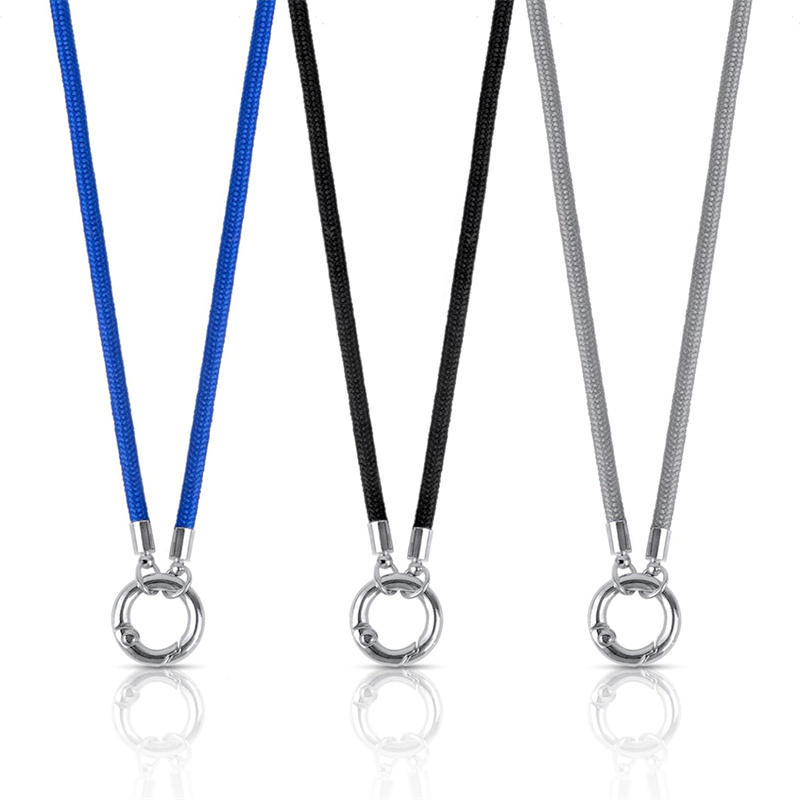 Mode zonnebril Lanyard riem eenvoudige opening ronde hals lenzenvloeistof glazen ketting koord houder leesbril riem decoratie ﻿: Roze