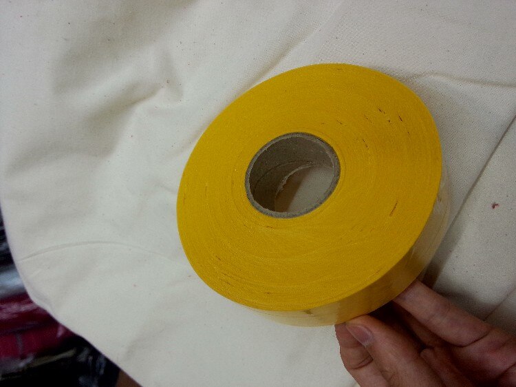 3cm 60 meter Unfolded Cotton Polyester Bias Binding Tapes Patchwork Trim Covered Insertion Upholstery Sewing Textile Webbing: yellow