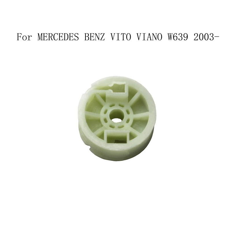 Para MERCEDES BENZ VITO VIANO W639 2003, regulador de ventana, elevador de ventana, reparación, rueda enrollable de plástico, polea izquierda o derecha