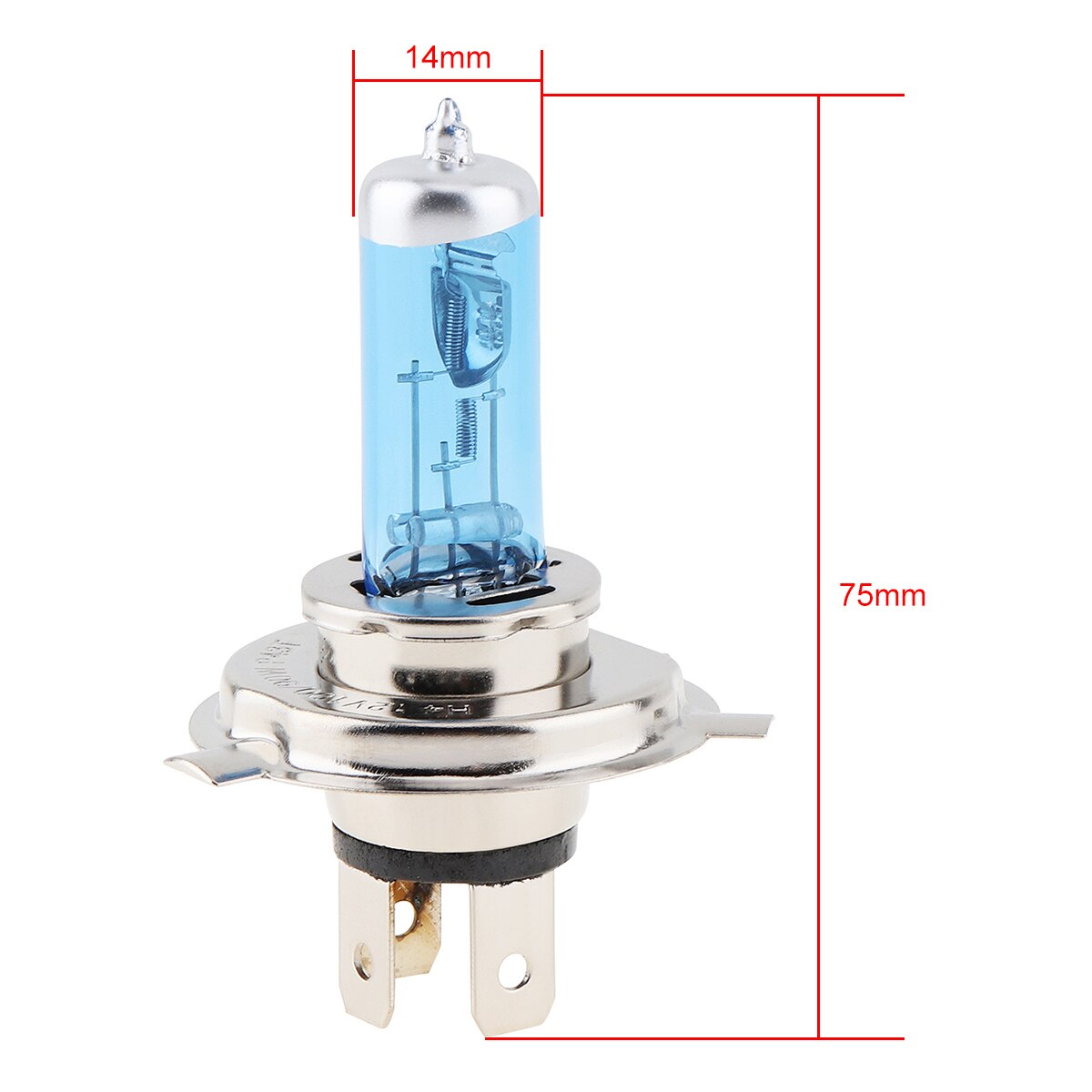 1PC 12V H1 H3 H4 H7 9005 9005 9006 H11 White Yellow Car Halogen Lamp 100/55W Super Bright Auto Front Headlight Fog Bulb for Cars