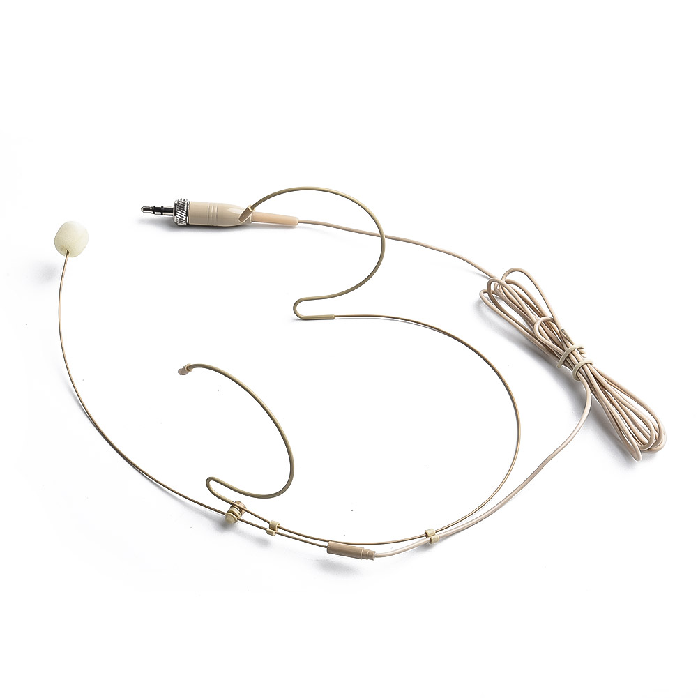 Dubbele oorhaak headsetmicrofoon Hoofdmicrofoon voor Shure Wireless Headworn omnidirectionele condensatormicrofoon
