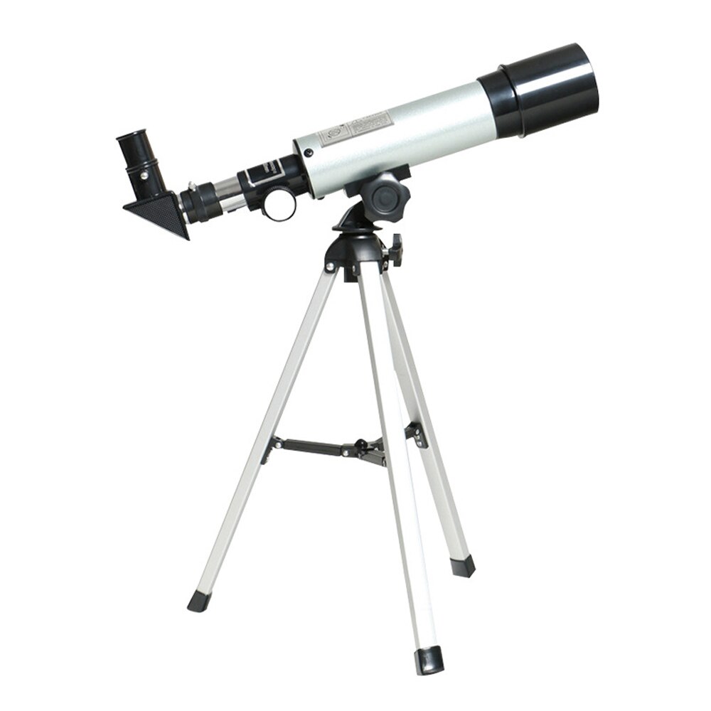Hd brydning 360 x 50 astronomisk teleskop med stativ himmel monokulært teleskop, børns rumobservation spejl: Default Title