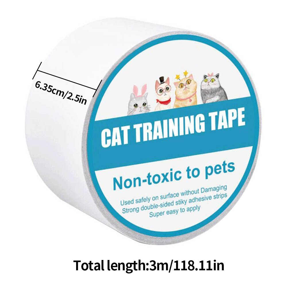 Dubbelzijdig Pet Kras Tape Pet Training Meubels Protector Couch Tapijt Deur Scratch Guard: PT0636-01B