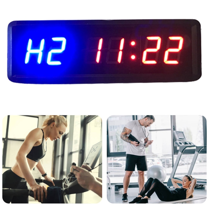 Led Crossfit Timer Garage Timer Sport Training Klok Gym Tabata Timer Fitness Gym Timer Interval Timer Stopwatch Afstandsbediening