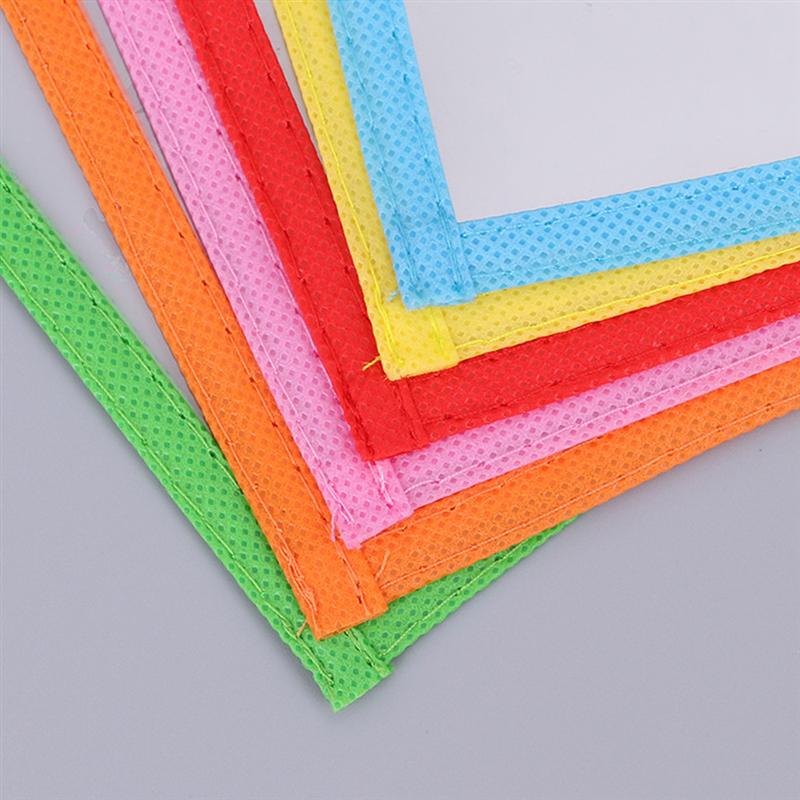 6pcs Dry Erase Pockets Reusable Dry Erase Sleeves Bags Sheet Protectors Paper Cover Loose Leaf Protector Paper File Protect Bag