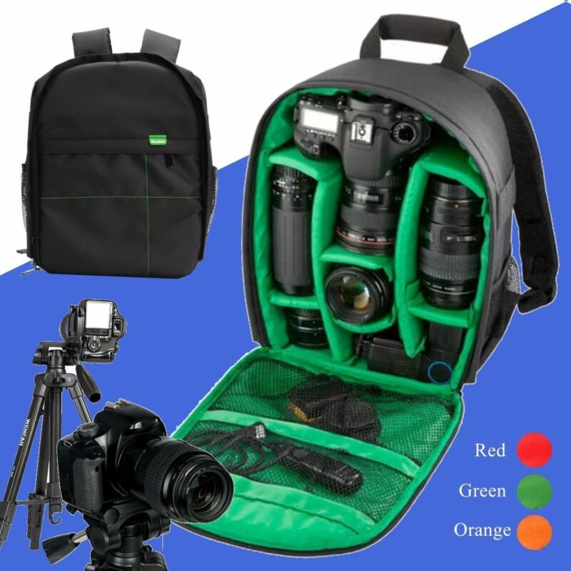 Dslr Camera Tas Rugzak Video Foto Tassen Voor Camera Compact Camera Rugzak 3 Kleuren