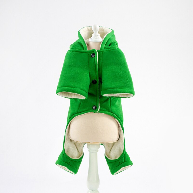 Pet Winter Coat Funny Dog Clothes Jumpsuit Yorkie Clothing Yorkshire Poodle Pomeranian Schnauzer Costume Puppy Outfit Dog Jacket