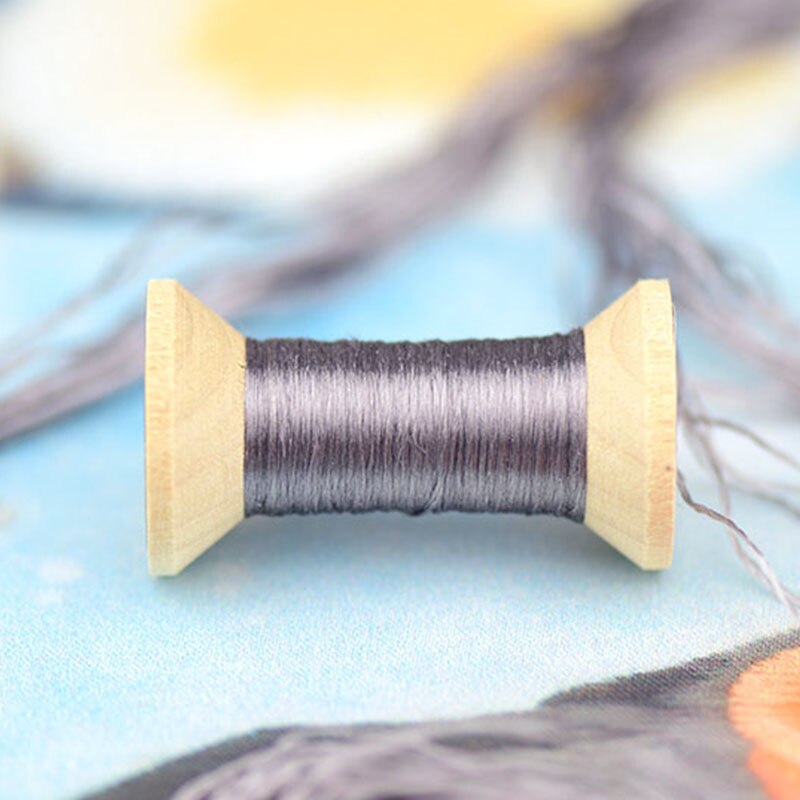 Embroidery thread / silk thread / 20 meters per thread / embroidery thread / silver gray: 3