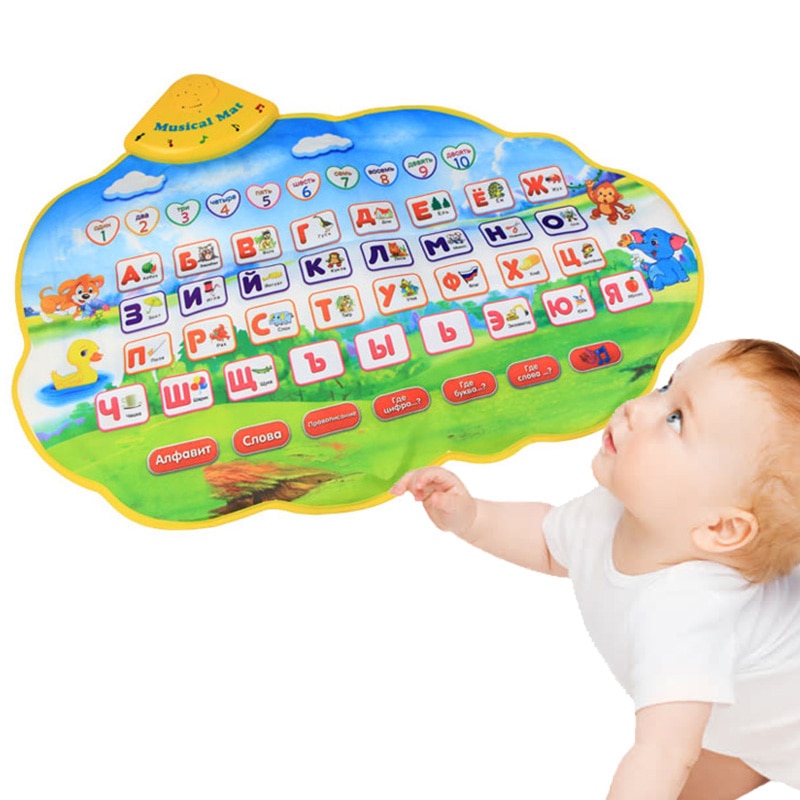 Kinderen Leren Mat Russische Alfabet Leren Speelgoed Taal Vroege Onderwijs Speelgoed Mat BM88