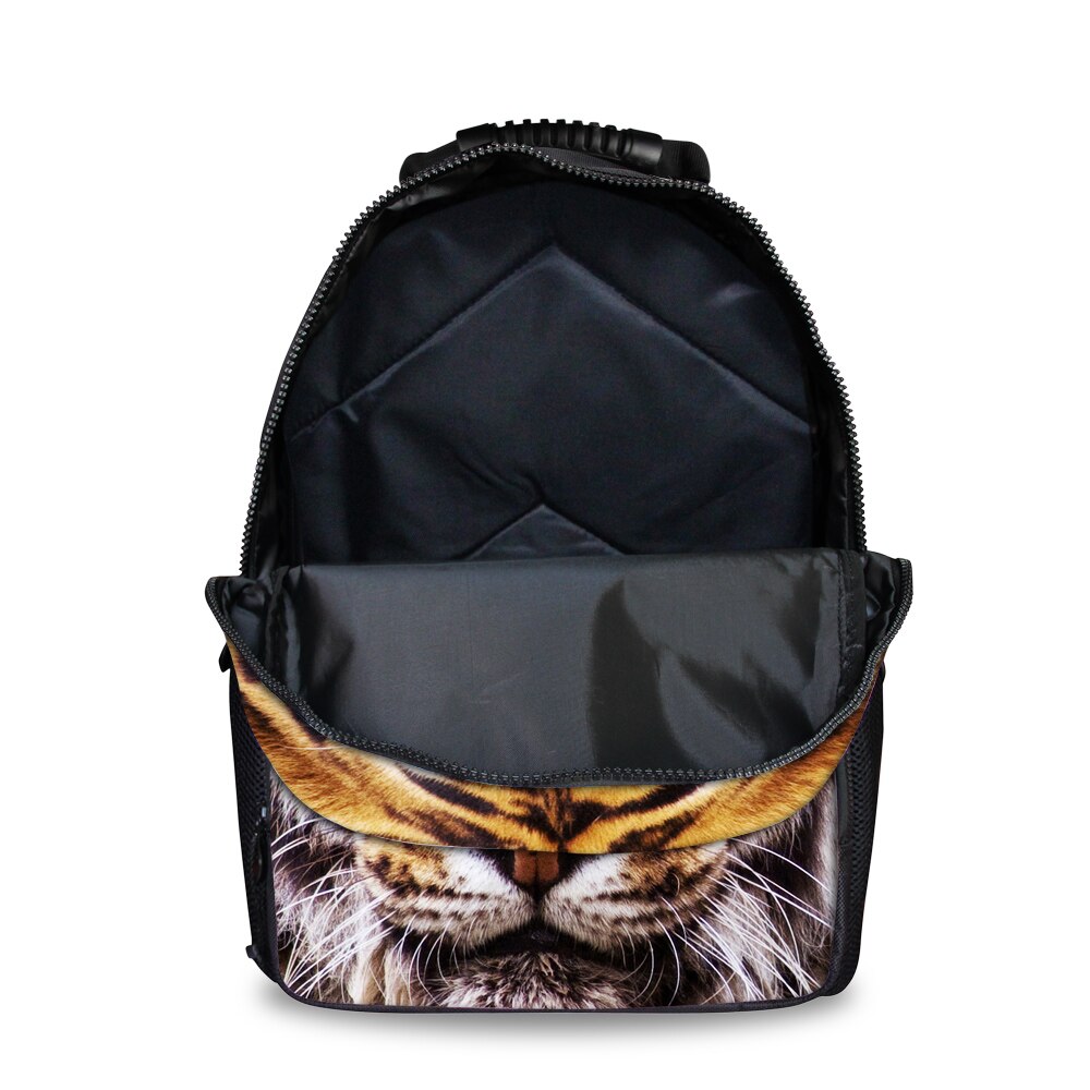 Noisydesigns Children's Preppy Backpack 3D Printing Backpack for Teenager Boys Cool Men Travel Rucksack School Backpacks