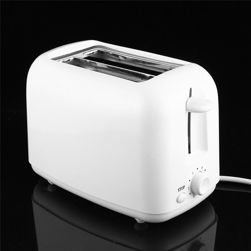 220v elektriska brödbryggare brödrost hem multi-funktion automatisk kontroll frukost maskin kök verktyg vit: Default Title