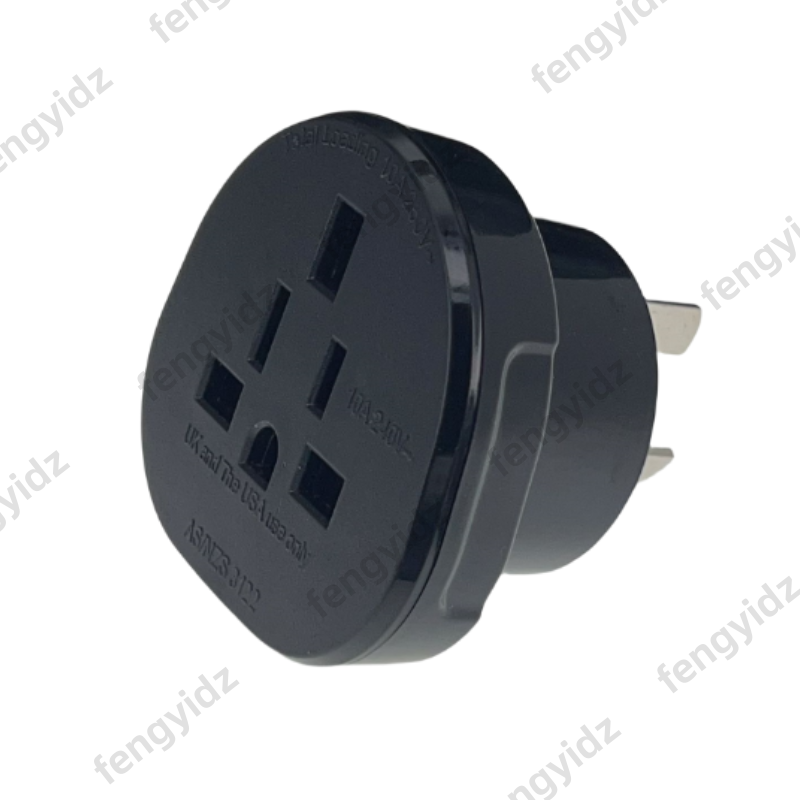 Adaptateur de prise d'alimentation universel AU NZ à 3 broches, prise de voyage de nouvelle-zélande et australienne, convertisseur de prise US/UK/EU vers AU/NZ