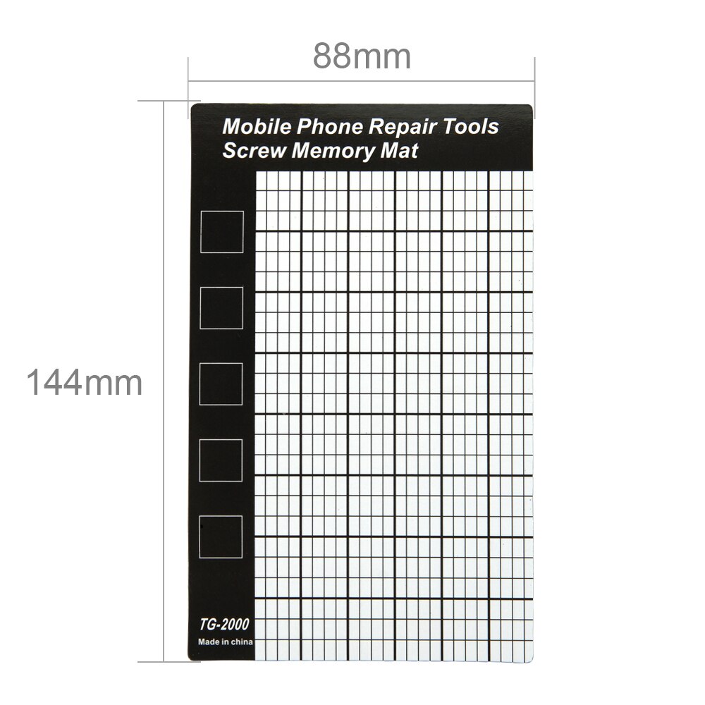 Disassemble Screw Bolt Memory Chart Work Magnetic Project Storage Repair Pad Teardown Prevent Small Electronics Losing Mat