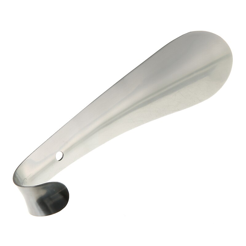 Long Shoe Horn tainless Steel Silver Metal Shoe Horn Easy Handle Spoon Leather Strap Travel Shoehorn Remover Flexible Shoe Horn