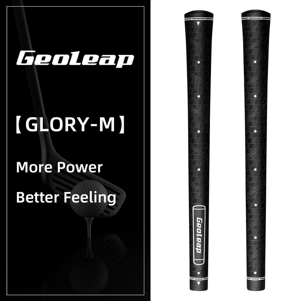Geoleap glory-m gummigolfgreb 10 stk / lot hukommelsespoint assists, golfklub greb, mellemstore ,7 farver at vælge