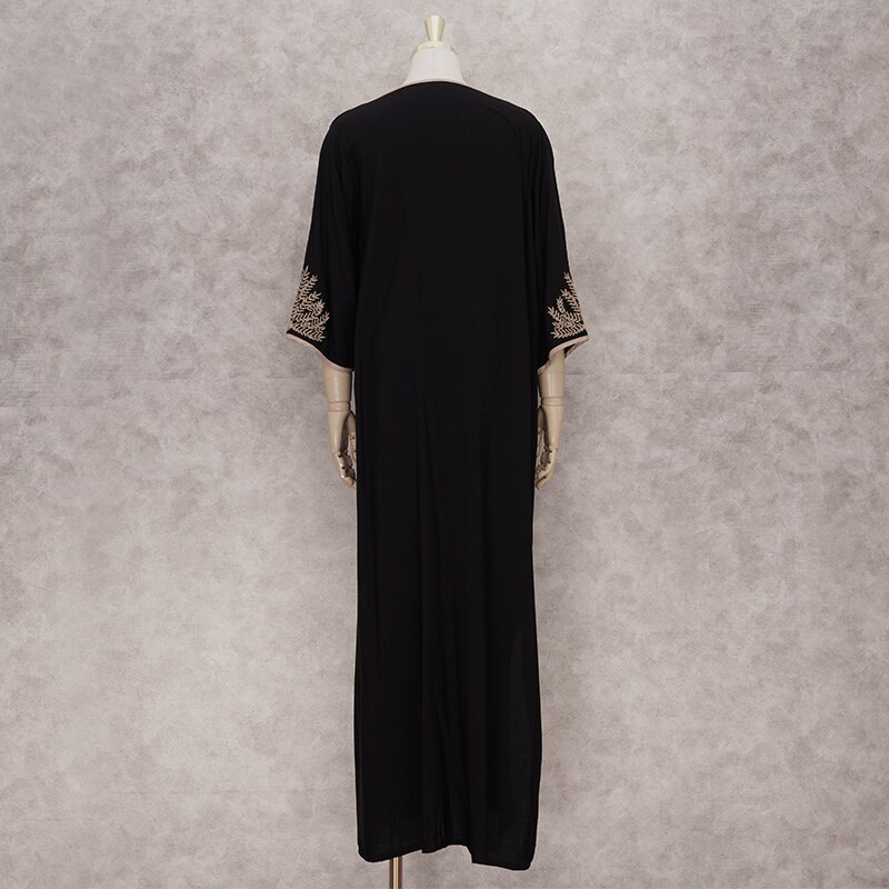 Túnicas de mujer Vintage de playa con bordado, vestido de verano Kaftan, ropa de playa para mujer, traje de baño, bata de Plage Q1155
