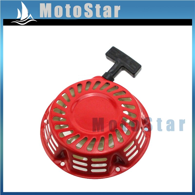 Red Recoil Pull Starter With Cup For Honda 5.5HP GX160 6.5HP GX200