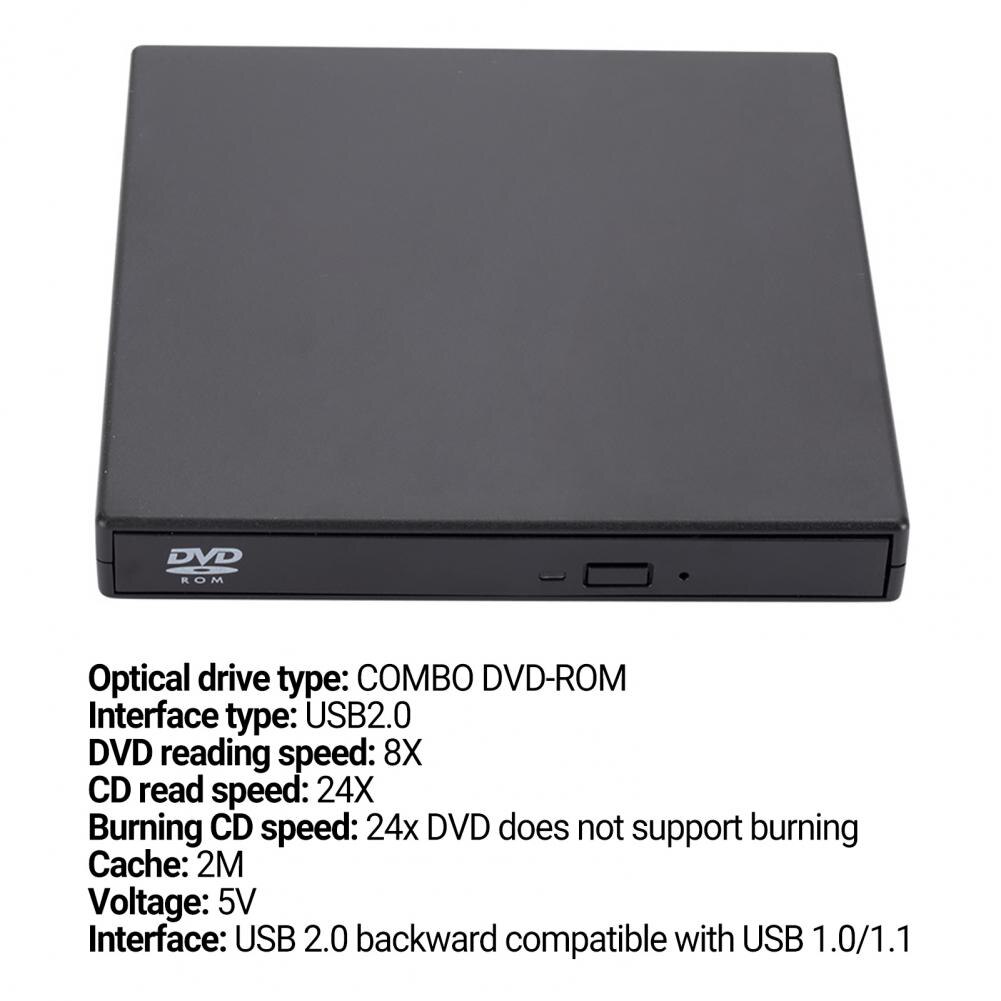 Dvd Speler Voor Tv Draagbare Cd Dvd Spelers Compact Dvd-speler Ondersteunt 1080P Full Hd Bevat Afstandsbediening Geschikt voor Tv
