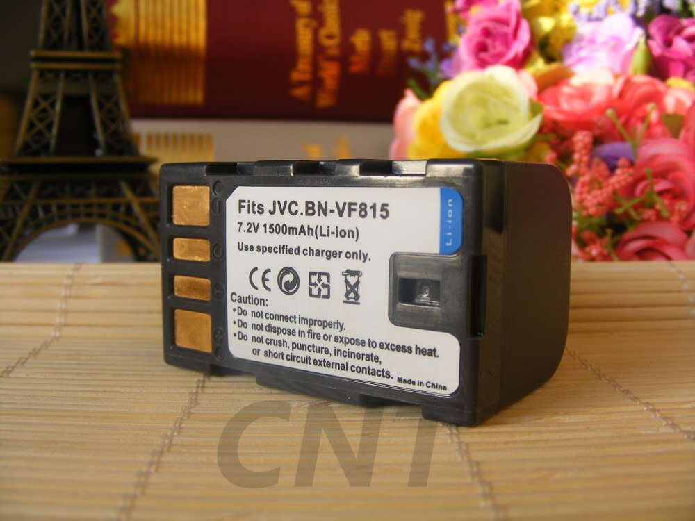Battery for JVC BNVF808U BN-VF815 GZ-MS120 GZ-HM200 GZ-HM200b GZ-MG630 MS100
