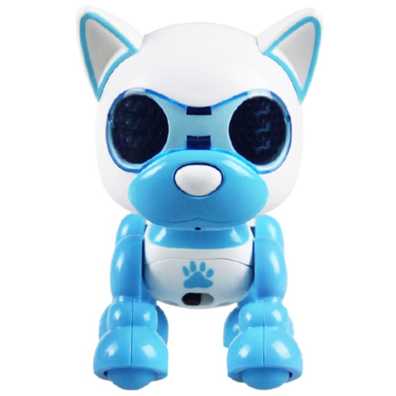 Robot chien jouets, chien de compagnie électronique interactif Robot jouet chien promenades, aboie, répond au toucher, enfants chien jouets