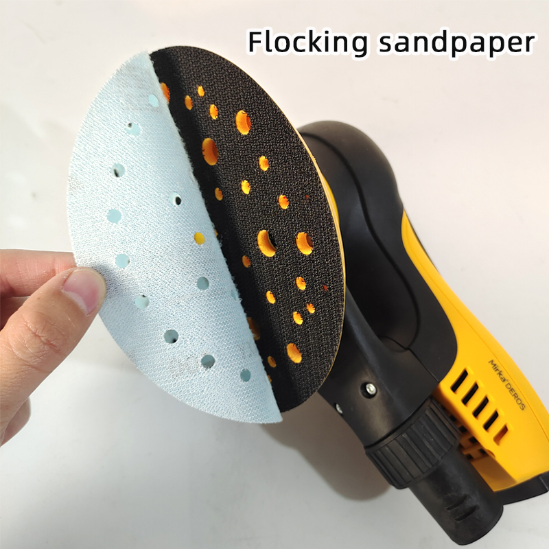Papier de verre Mirka Galaxy, 6 ", 150mm, pour voiture, gommage à sec, floqué, pour le travail du bois, le polissage, abrasif, 80-2000