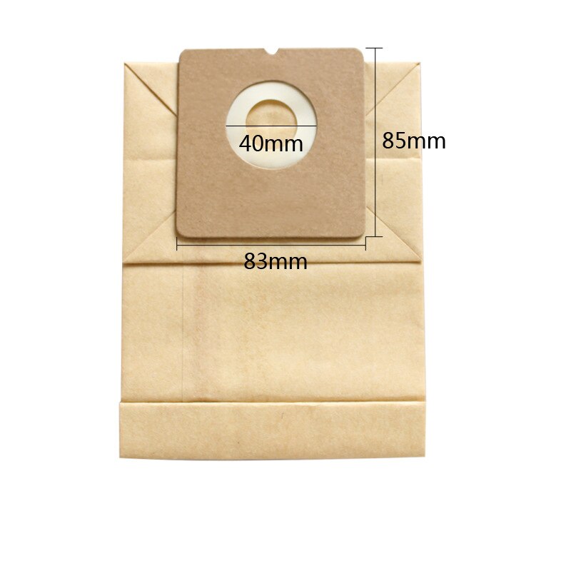 10 Uds la bolsa de la aspiradora desechables bolsas de polvo para Rowenta ZR0049 ZR0007 RO1121 RO1122 RO1124 RO1132 RO1136 RO1321 RO1336 RO1131