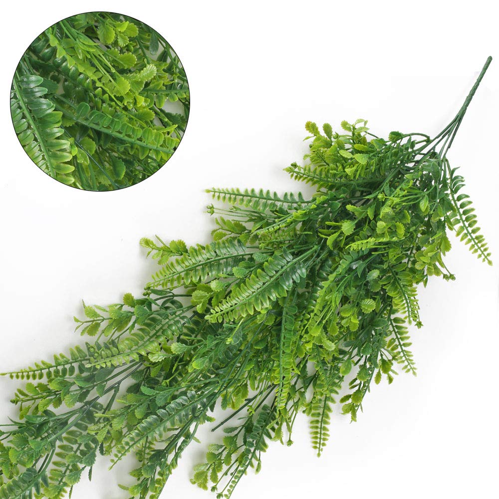 Nearly Natural 32" Artificial Boston Fern In Hanging Basket - Realistic Home Decor - Retail $99 Value