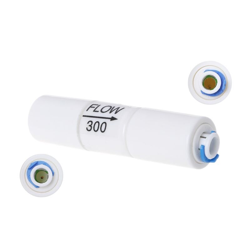 300CC Flow Restrictor 1/4" Connect For RO Reverse Osmosis Systems Water Purifier Pipe Fittings