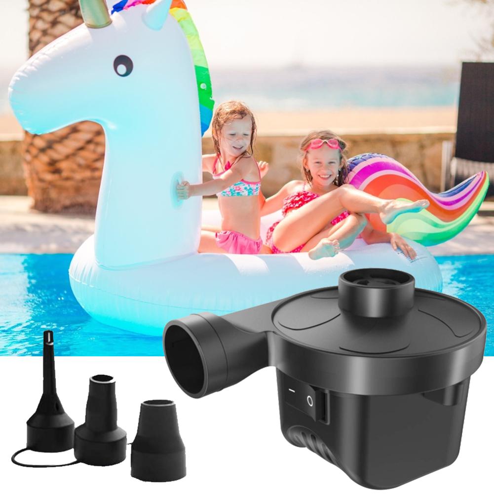 Inflation pump 2 in 1 electric portable fast inflator dual-purpose inflator inflatable bed swimming pool swimming pool diving