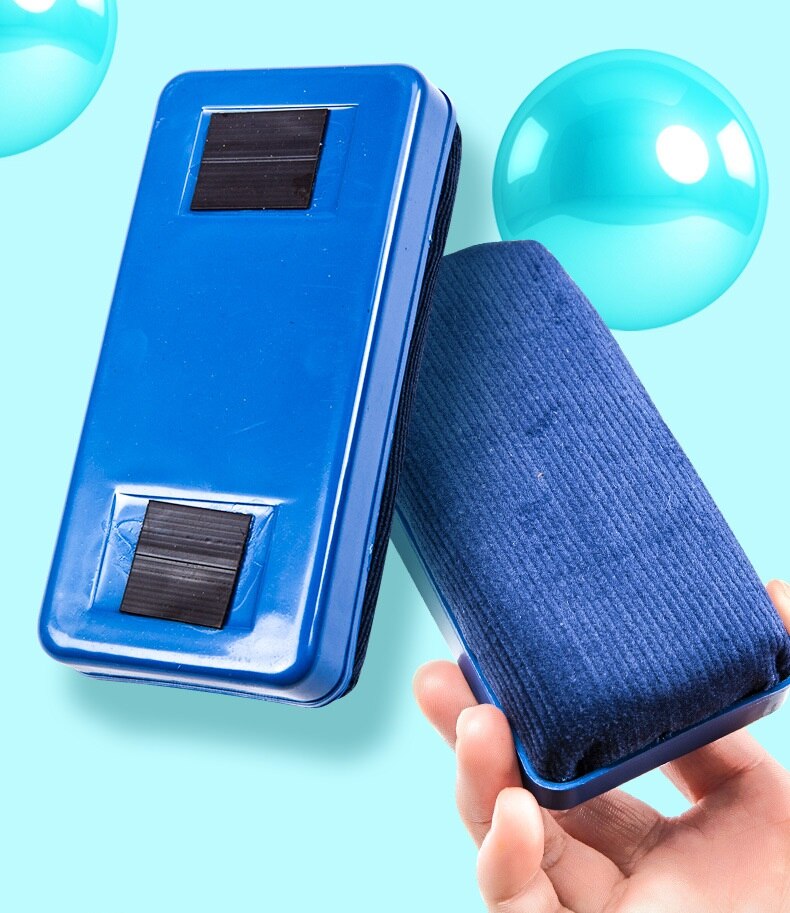 1PC magnetyczna tablica flanelowa gumka plastikowa znacznik biała tablica oczyszczacz tablica wytrzeć biuro szkoła dostawa artykułów piśmienniczych