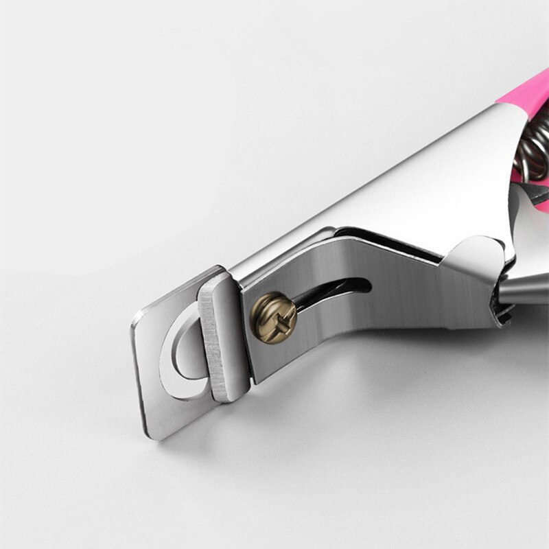 Tijeras postizas acrílicas en forma de U, herramientas de manicura, cortador de uñas, cortador de Arte de manicura, forma redonda/cuadrada