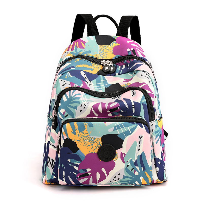 Travel Nylon Women Backpack Casual Waterproof Youth Lady School Bag Female Daypack Women's Shoulder Bags Rucksack Mochilas: Clear