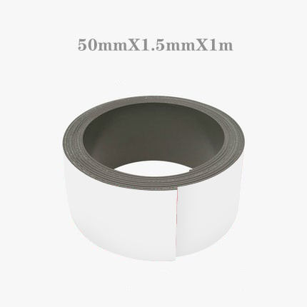 Sterke flexibele magneetstrip, zelfklevende magneetband, rubberen magneetband, lengte 39,37 inch