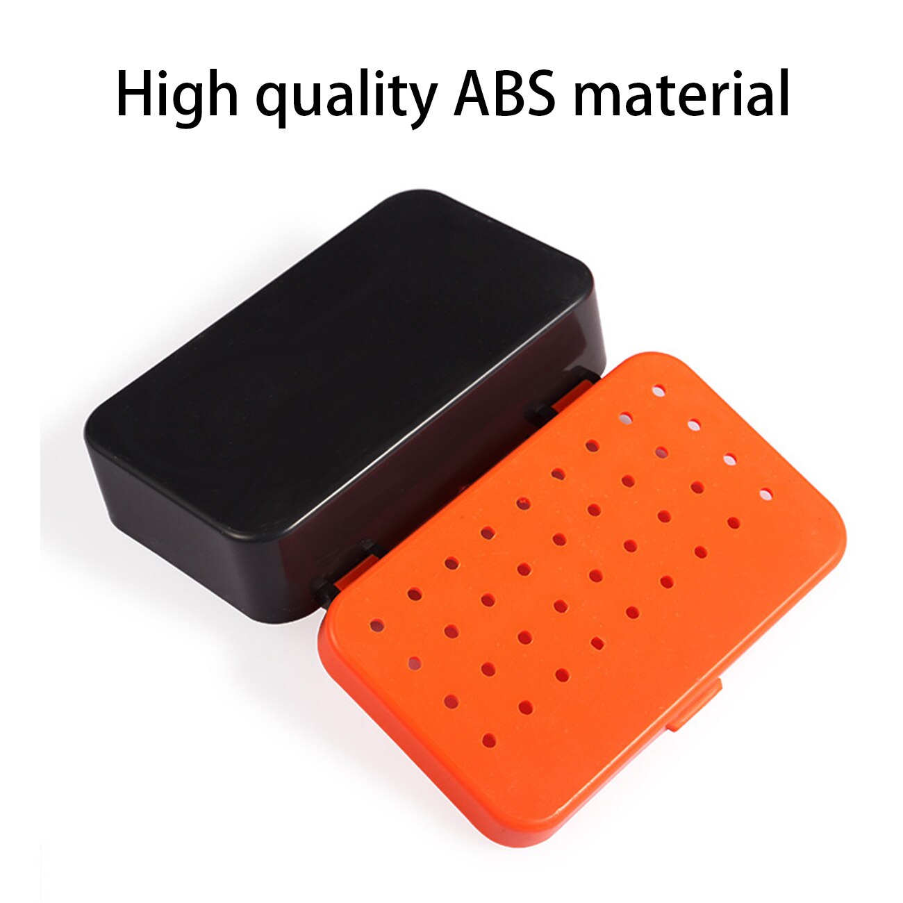 1Pcs Live Bait Storage Box Containers 2 Compartments Worm Lure Plastic Box Fly Bass Tilapia Carp Fishing Tackle