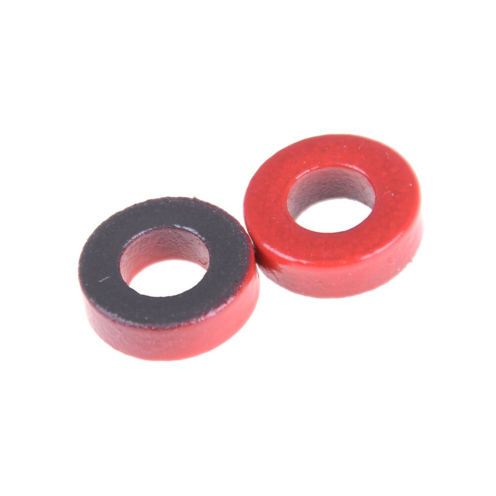 5pcs/lot high frequency magnetic core Coating Red gray Carbonyl Iron Core T37-2 Carbonyl iron powder core