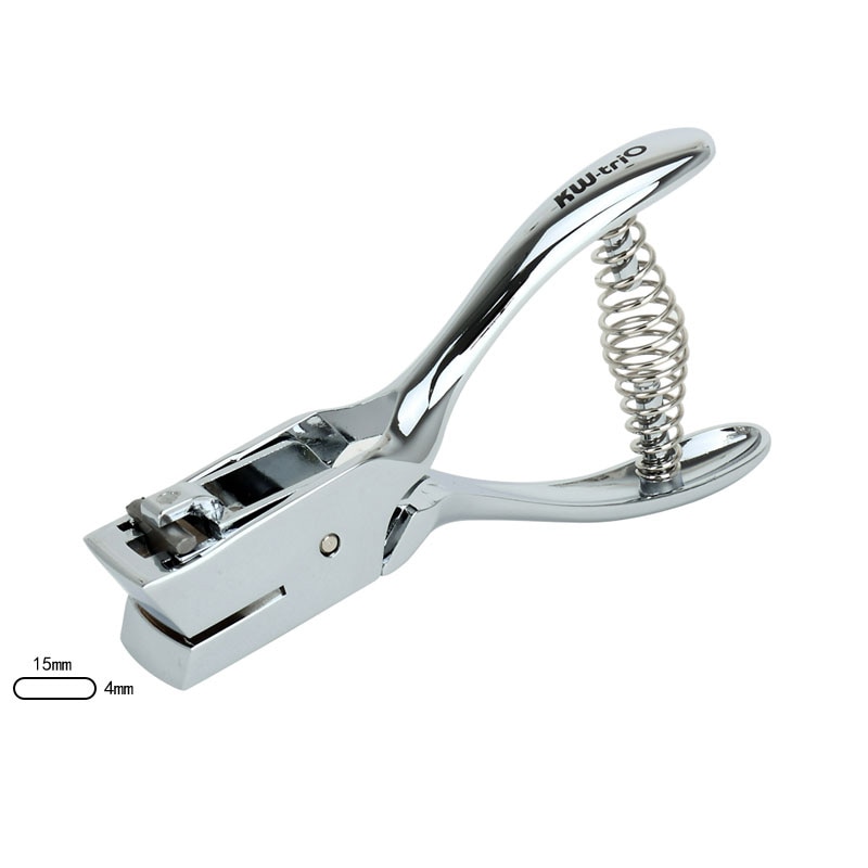 Metalen Slot Perforator Ring Oval Paper Cutter Handheld Perforator Scrapbooking Diy Gereedschap Office Bindtoebehoren