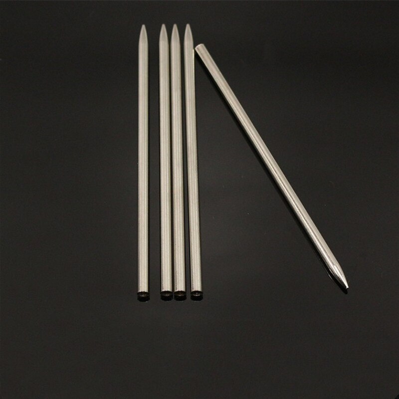 Aiguilles à tricoter paracorde 3mm 5mm 6mm, lot de 2 pièces, corde en acier inoxydable, Bracelet, aiguille à tricoter, bricolage tressé, corde de Parachute