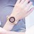 Women Watches Set Starry Sky Ladies Bracelet Watch Casual Leather Sports Quartz Wristwatch Clock Relogio Feminino: Beige Not Box