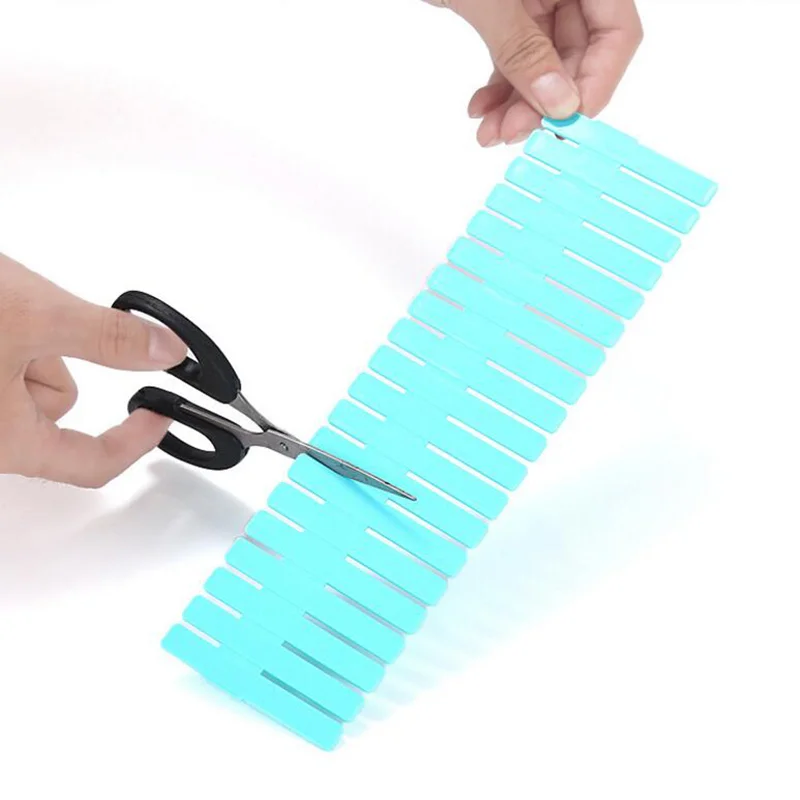 Adjustable Drawer Separator Plastic Divider Clapboard Household Space-saving Tool Underwear Socks Storage Organizer