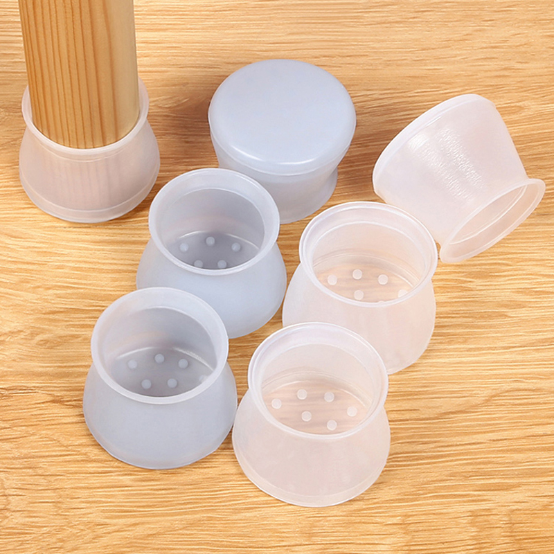 4/8/16 Pcs Furniture Table Chair Leg Floor Feet Cap Cover Protector Non-slip Table Leg Caps Foot Protection Bottom Cover P7Ding