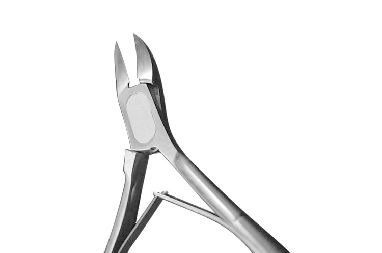 Nail art metal værktøj manicure trimmer sakse værktøj neglebånd nipper cutter clipper kant cutter shear  nt18