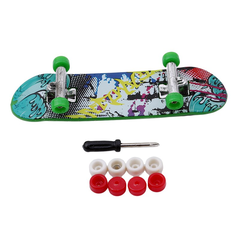 Mini patineta de dedo para niños, juguete de patineta de dedo, juego clásico Chic, juguetes de escritorio, 1 ud.
